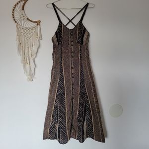 Vintage Indian Cotton Patterned Dress by Phool